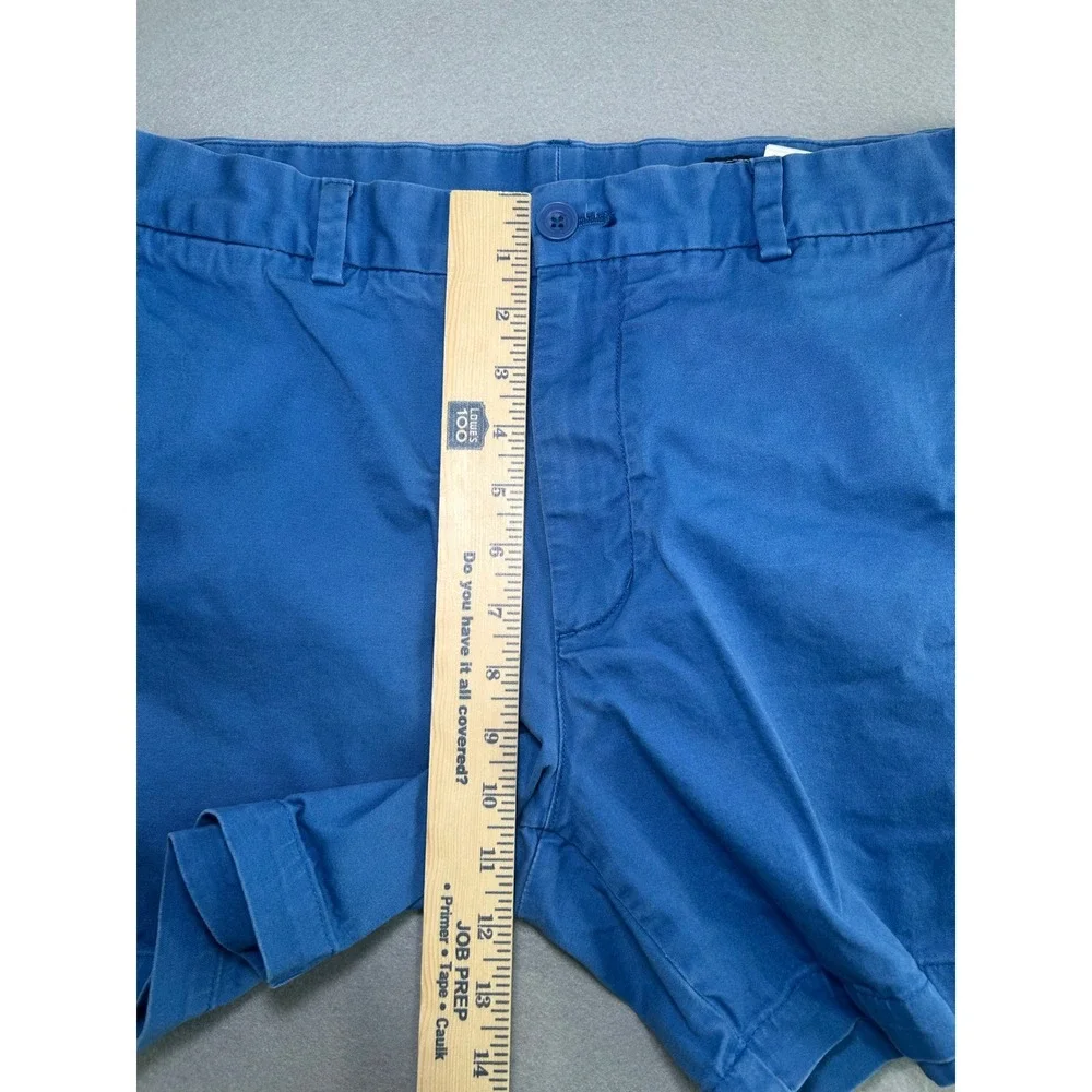 Vineyard‎ Vines Breaker Shorts Mens 34 Blue Cotton Blend Stretch Chino Casual
